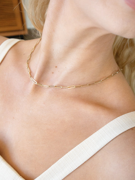 Classic Paperclip Necklace